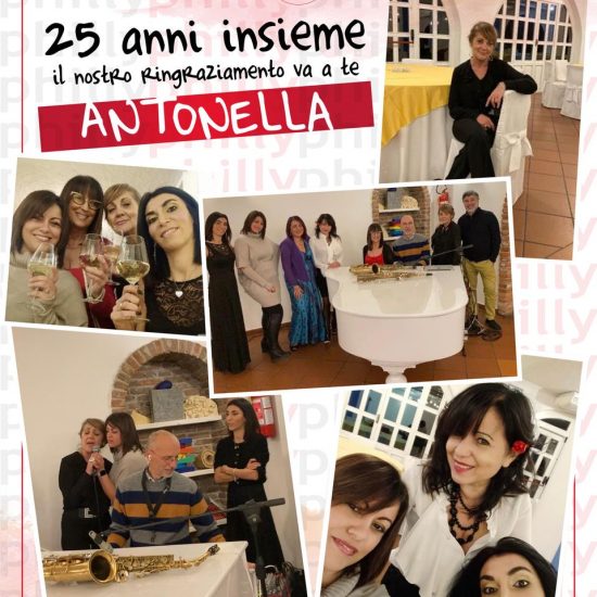 25 anni insieme, Antonella!